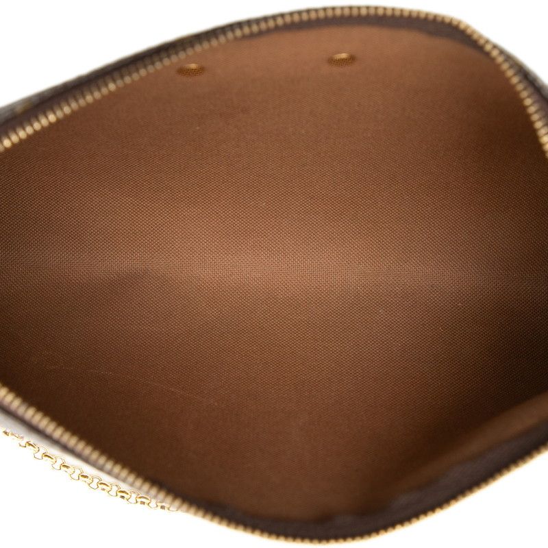 Louis Vuitton Monogram Eva Handbag Shoulder Bag 2WAY M95567 Brown PVC Leather