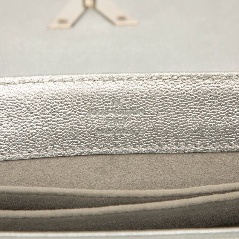 Louis Vuitton Veryline Chain Shoulder Bag M43201 Arjun Silver Leather Women