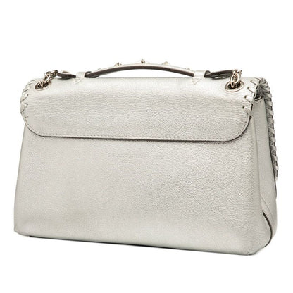 Louis Vuitton Veryline Chain Shoulder Bag M43201 Arjun Silver Leather Women