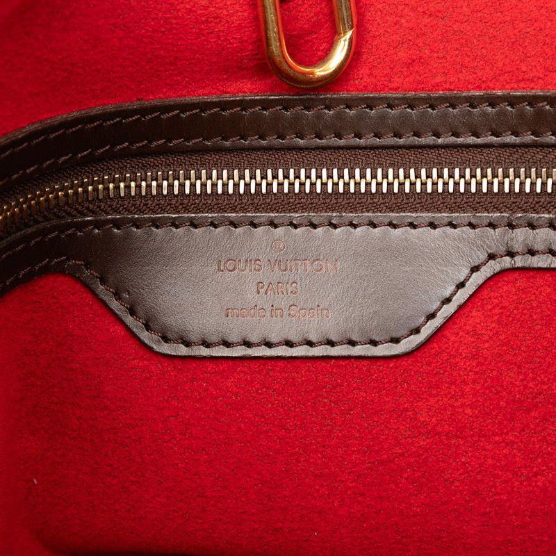 Louis Vuitton Damier Hampstead MM N51204 Brown PVC Leather Women Louis Vuitton