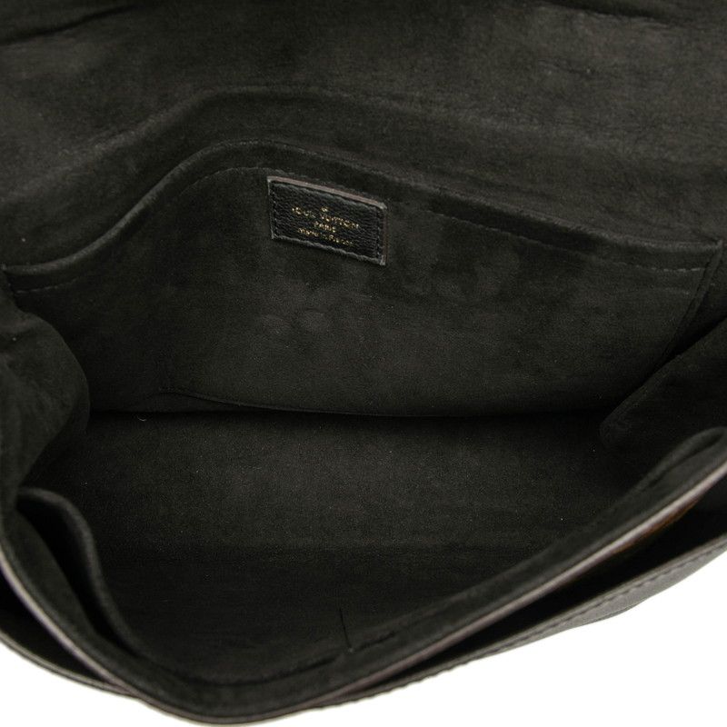 Louis Vuitton Monogram Marignan Handbag Shoulder Bag 2WAY M44259 Brown Black