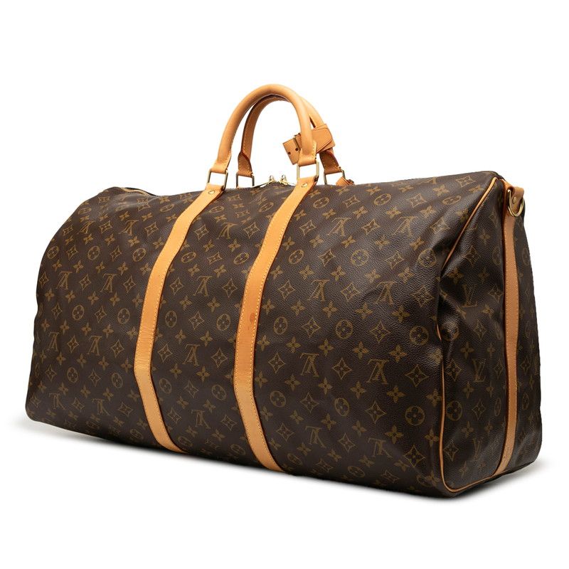 Louis Vuitton Monogram Keepall Bandouliere 60 Boston Bag Shoulder Bag 2WAY