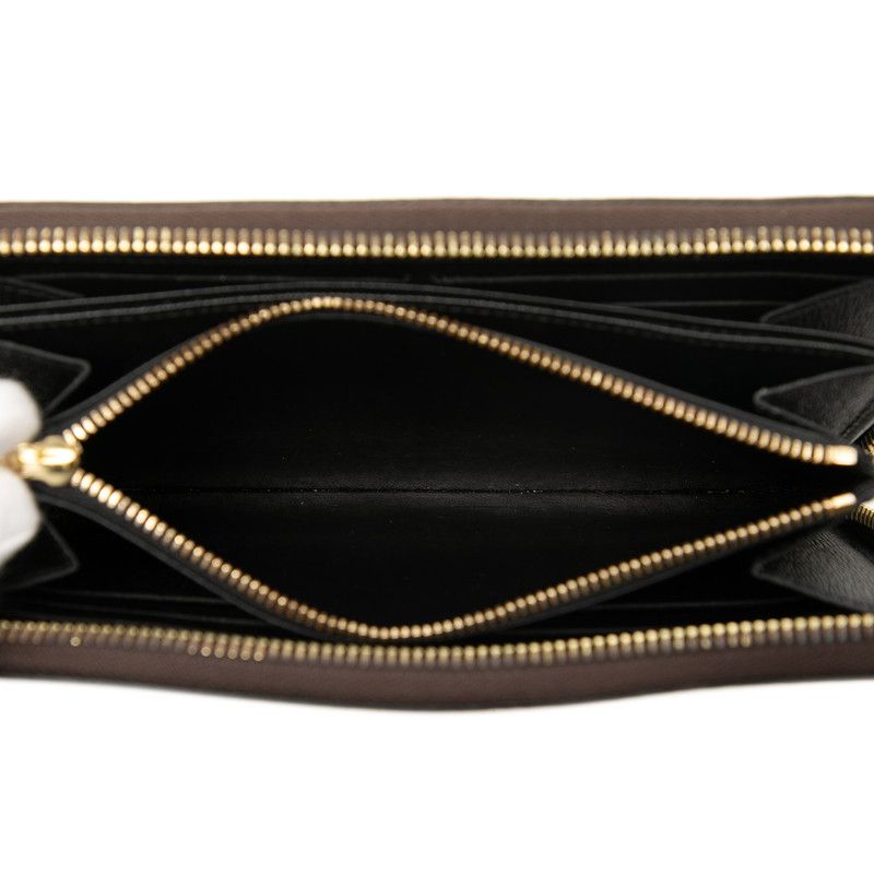 Louis Vuitton Monogram Giant Reverse Zippy Wallet Round Zipper Long Wallet