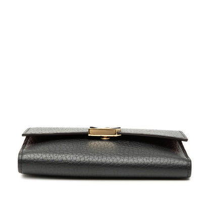 Louis Vuitton Portefeuille Capucines Compact M62157 Noir Black Hot Pink Black