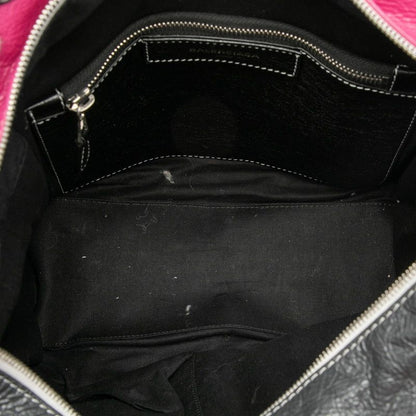 Balenciaga Stripe Bazar Shopper S Handbag Shoulder Bag 2WAY 443096 Multicolor