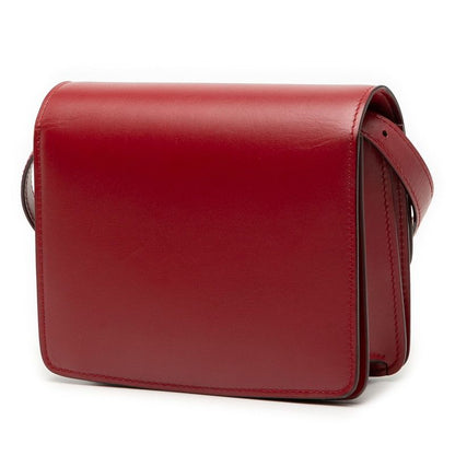 Celine Classic Box Small Red Leather Women's Celine
