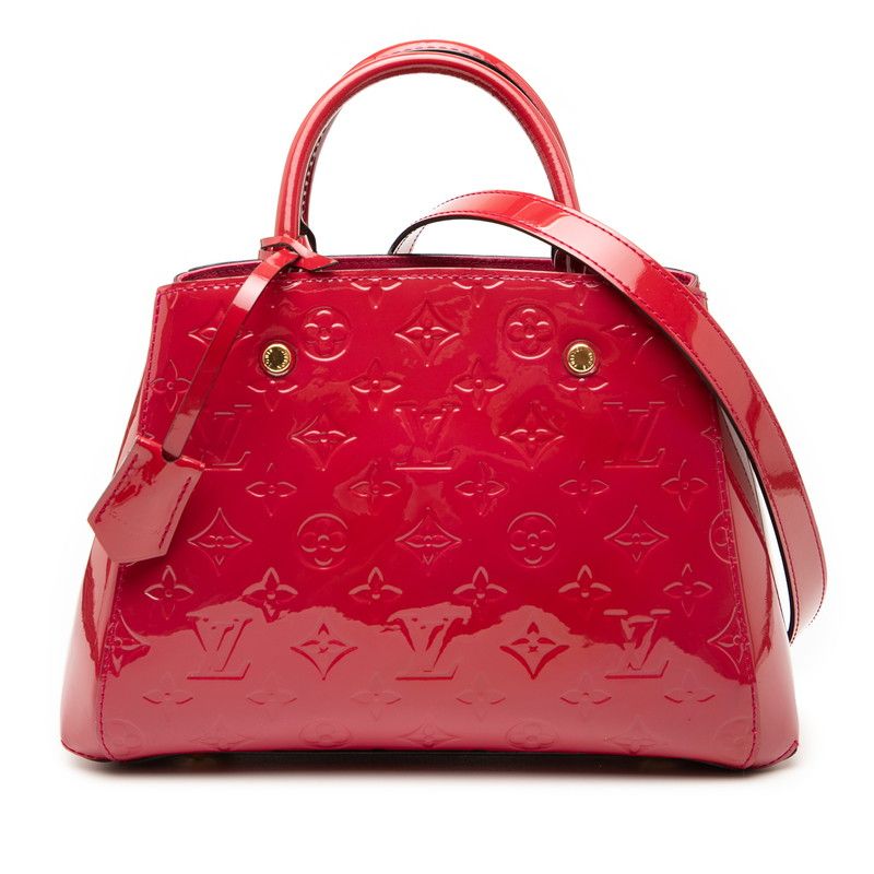 Louis Vuitton Monogram Vernis Montaigne BB Handbag Shoulder Bag 2WAY M50172