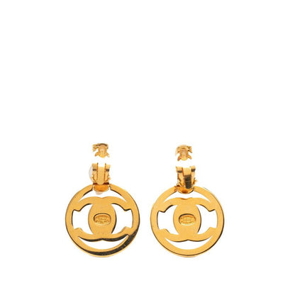 Chanel Vintage Coco Mark Turnlock Gold Plated Ladies Chanel