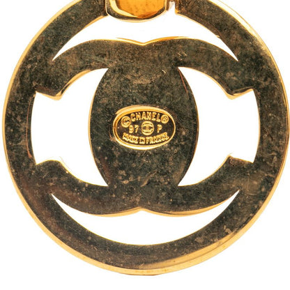 Chanel Vintage Coco Mark Turnlock Gold Plated Ladies Chanel