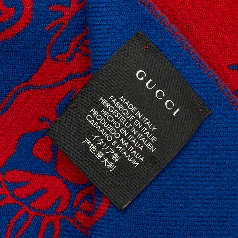 Gucci Taiga - Red Blue Wool Women's Gucci