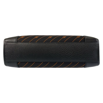 Gucci Interlocking Black Orange 752586 Tote Bag Shoulder Bag 2way Unisex Men's