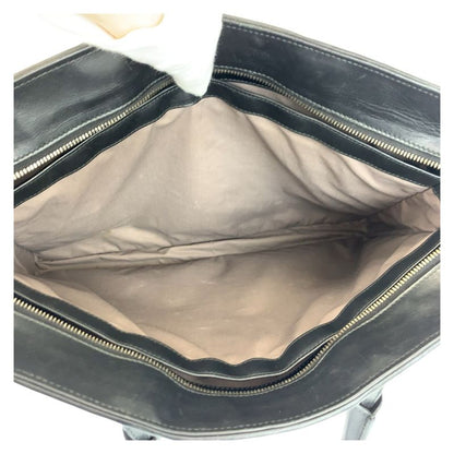 Bottega Veneta Intrecciato Black Leather B08062446m Business Bag