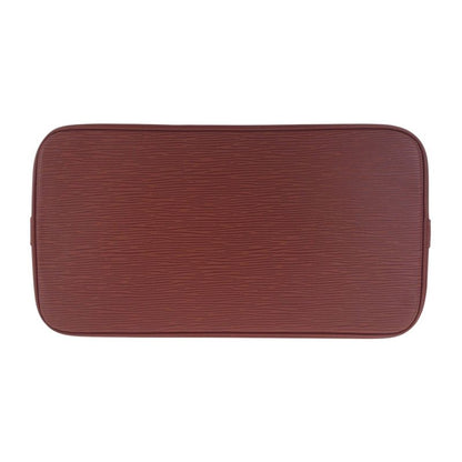 Louis Vuitton Epi Alma Brown Gold Hardware Leather M52143 Handbag Tote Bag