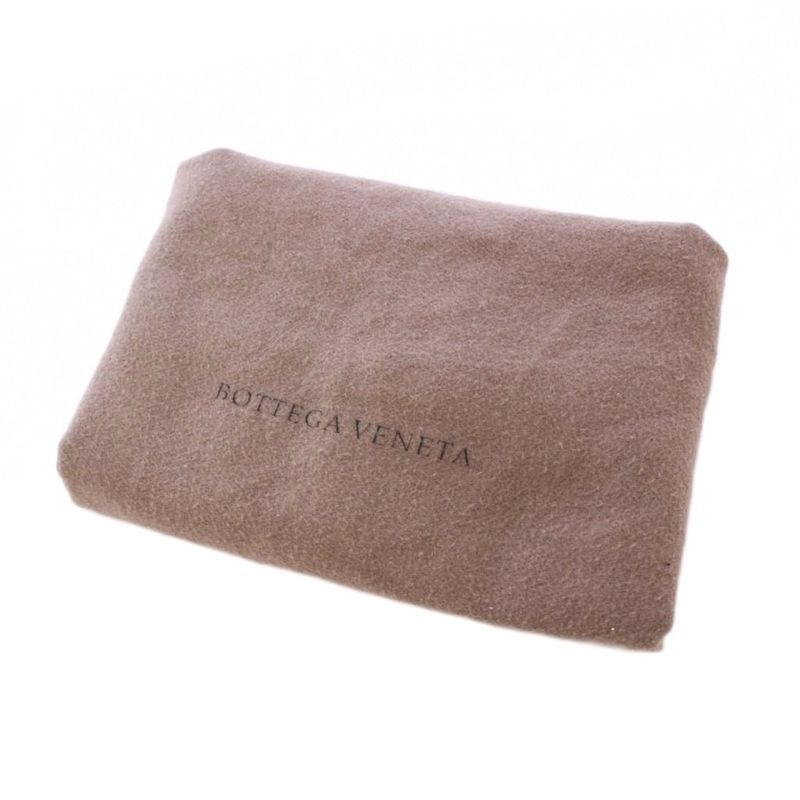 Bottega Veneta Tambura Intrecciato 2way Handbag Shoulder Bag Leather Beige