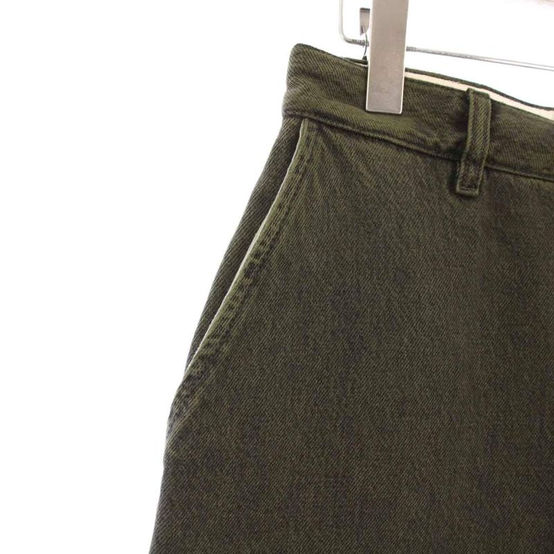 Loewe 24SS SUNA Fujita Denim Pants Baggy Jeans 36 Green S359y11xay KH