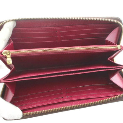Louis Vuitton Monogram Zippy Wallet Long Wallet Round Zipper Canvas With Coin
