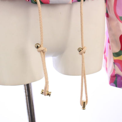 Chanel 21AW Windbreaker Mountain Hoodie Jacket Silk 38 Multicolor P70173v61773