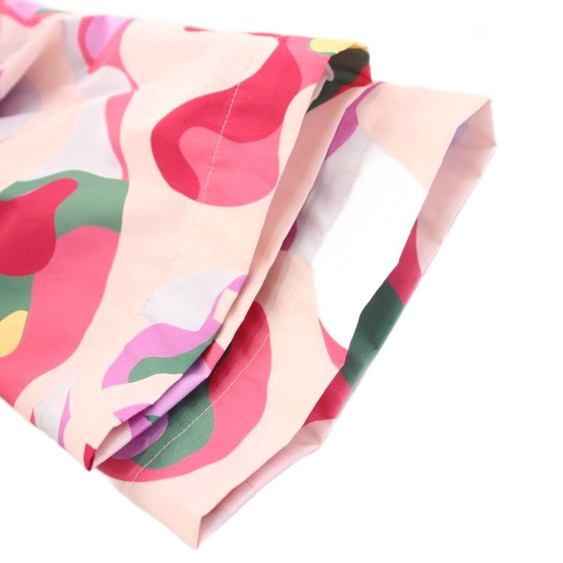 Chanel 21AW Windbreaker Mountain Hoodie Jacket Silk 38 Multicolor P70173v61773