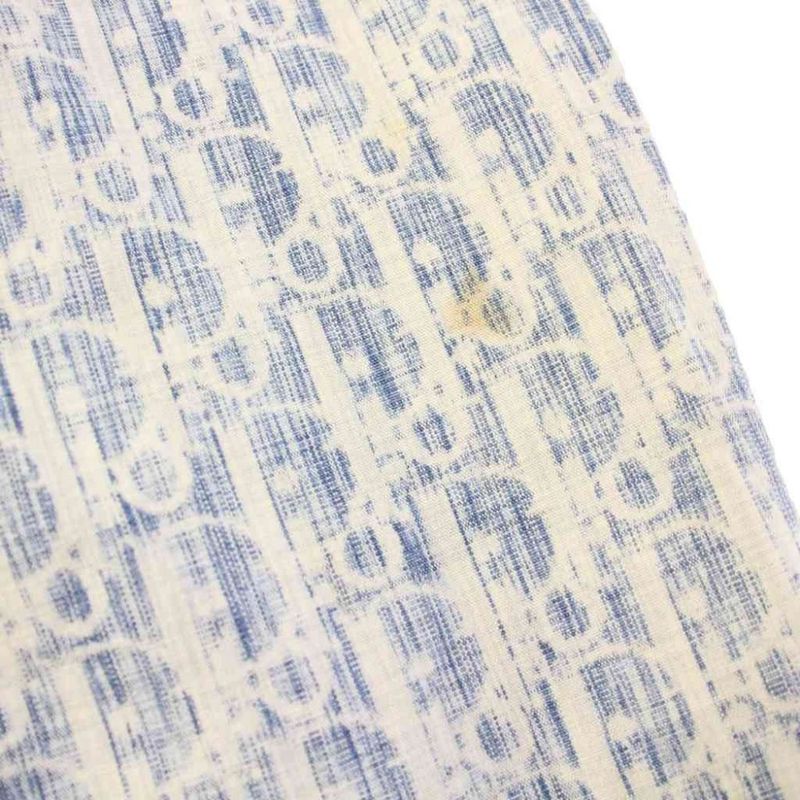 Dior Homme Dior Homme Oblique Cotton Denim Shirt Long Sleeve 41 Blue 013d585by98