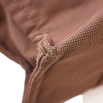 Hermes Her Line PM Tote Handbag Canvas Logo Brown BB - OH
