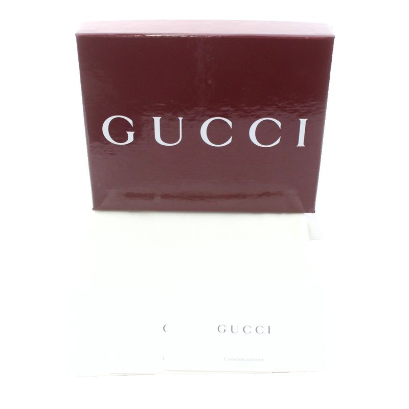 Gucci Folding Wallet Without Coin Purse Gray Blue
