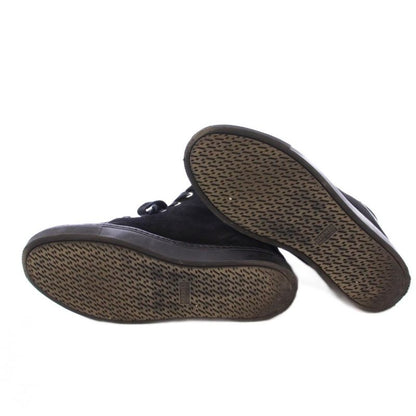 Hermes Jimmy High Cut Sneakers Shoes Thick Sole Suede Switching Logo One Color