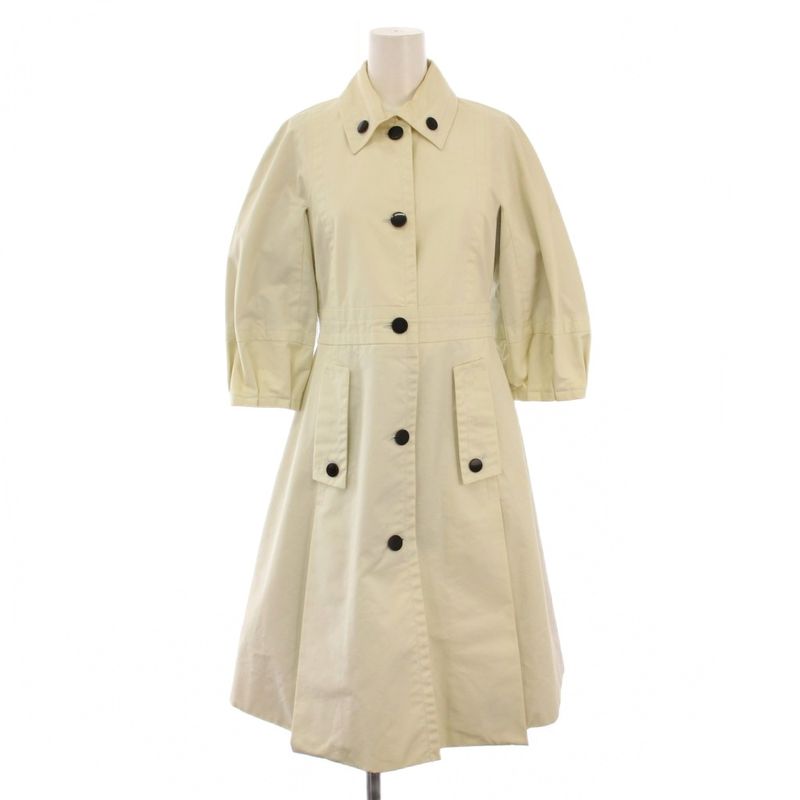 Gucci Stencolored Coat Outerwear Long Length Seventh Sleeve Puff Sleeve One