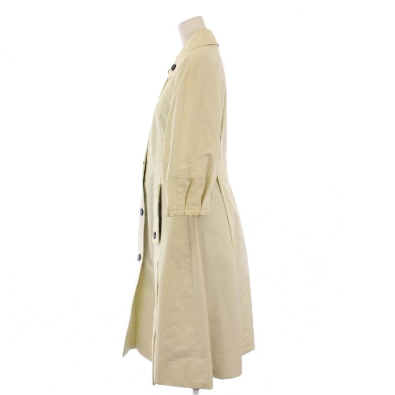 Gucci Stencolored Coat Outerwear Long Length Seventh Sleeve Puff Sleeve One