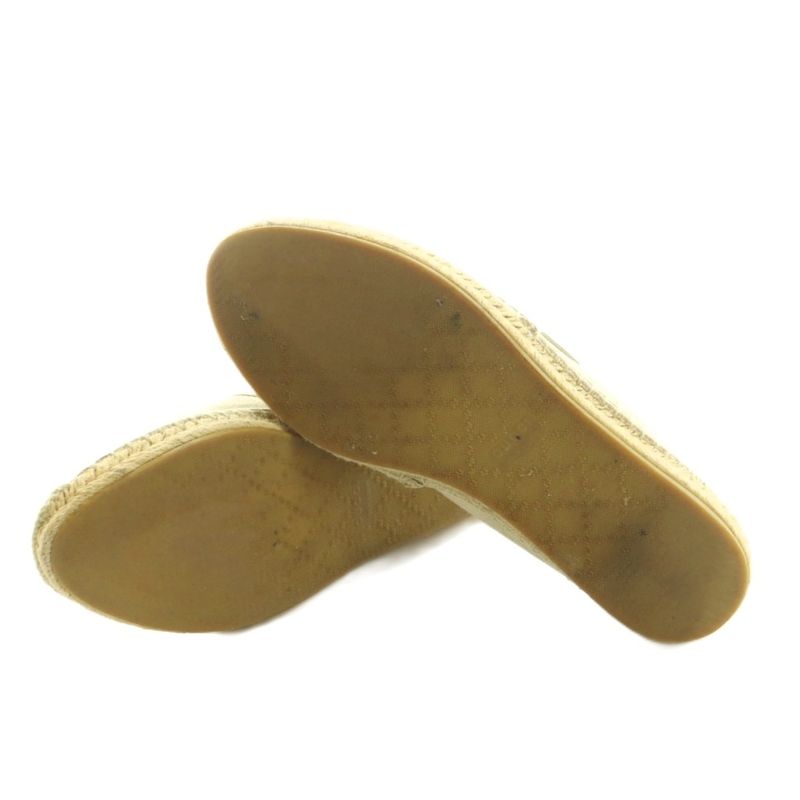 Gucci Espadrille Slip-on Shoes GG Canvas 35 22.0cm (8.66in) Ivory Beige 466902