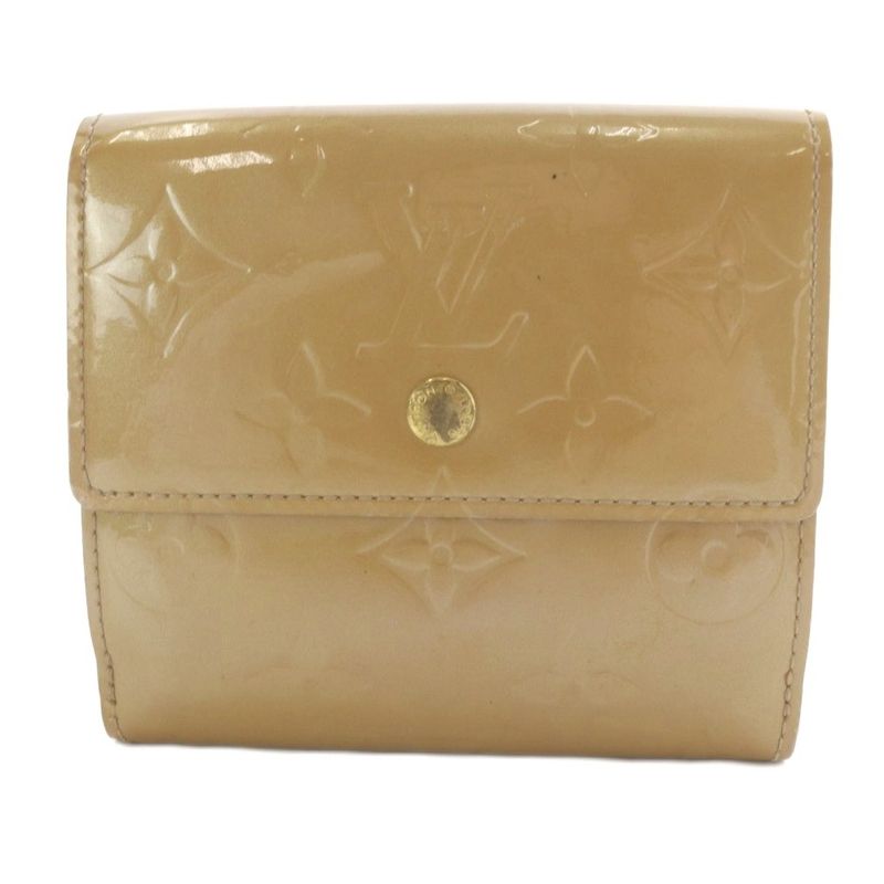 Louis Vuitton Vernis Porte Monnaie Vie Carte Cles Di Wallet Fold W Hook