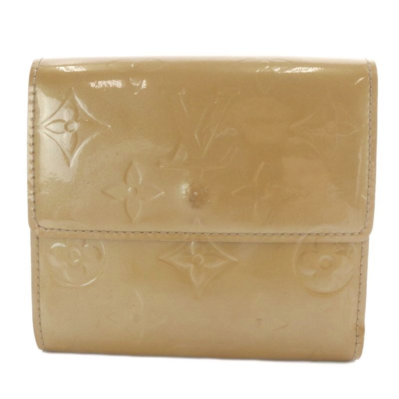 Louis Vuitton Vernis Porte Monnaie Vie Carte Cles Di Wallet Fold W Hook