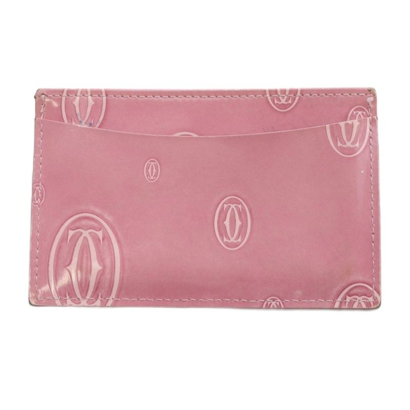 Cartier Happy Birthday Card Case Pink