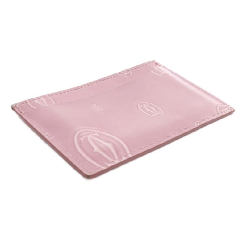 Cartier Happy Birthday Card Case Pink