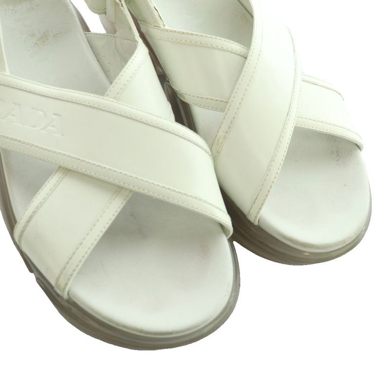 Prada Cloudbust Sport Sandals White 1x533 SS - OS - SH