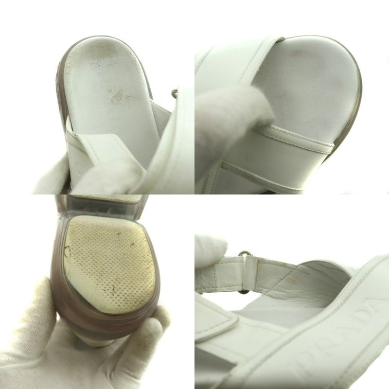 Prada Cloudbust Sport Sandals White 1x533 SS - OS - SH