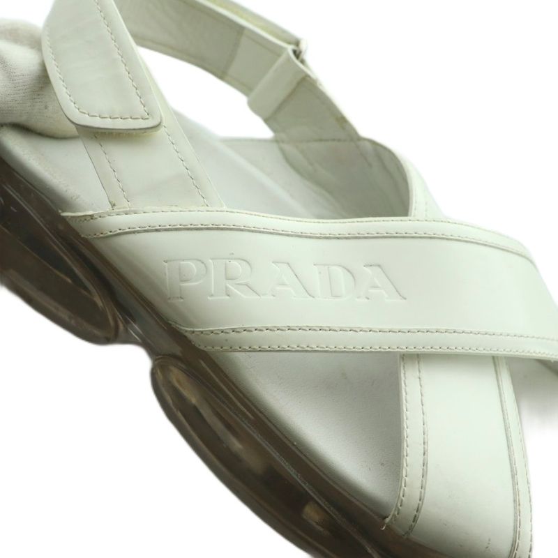 Prada Cloudbust Sport Sandals White 1x533 SS - OS - SH