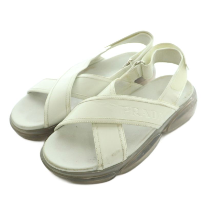 Prada Cloudbust Sport Sandals White 1x533 SS - OS - SH