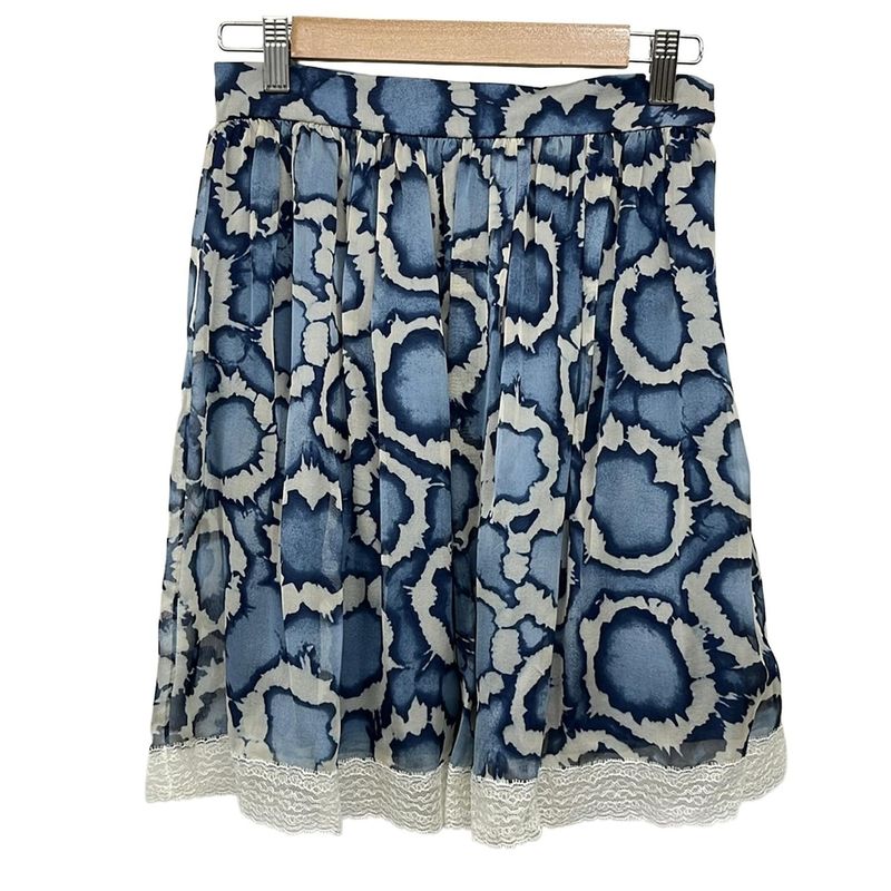 Dior Christian Dior Skirt Size 42 L Women's Excellent Condition - Navy and