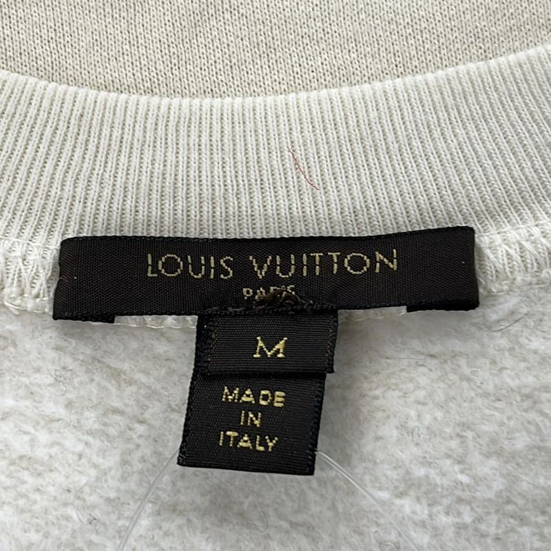Louis Vuitton Short Sleeve Cut and Sewn Size M Women - Rw052w Whjr10cn1 Ivory