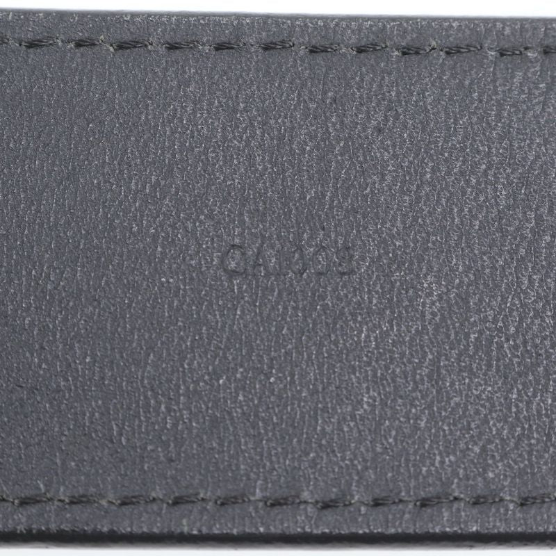 Louis Vuitton Santure 1904 Minerve Saint Catherine Leather Belt M9681 Black