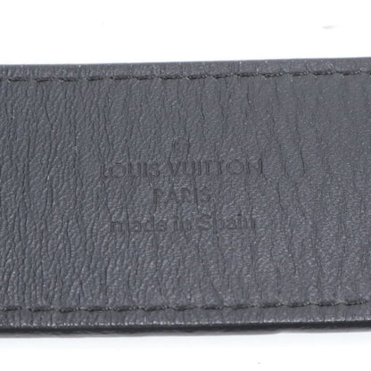 Louis Vuitton Santure 1904 Minerve Saint Catherine Leather Belt M9681 Black