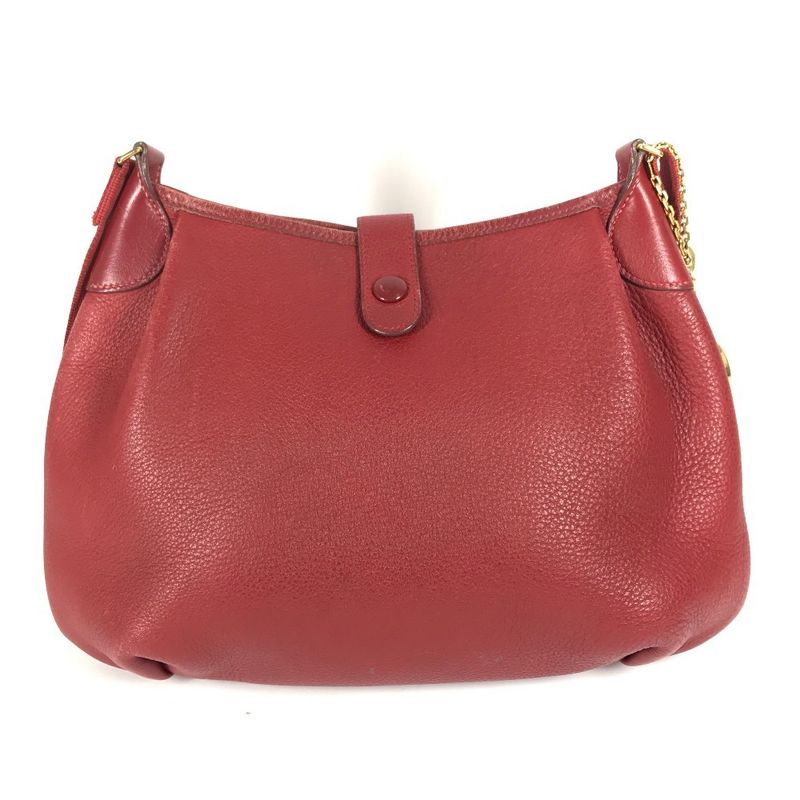 Hermes Shoulder Bag Rodeo De Rodeo De Leather Red