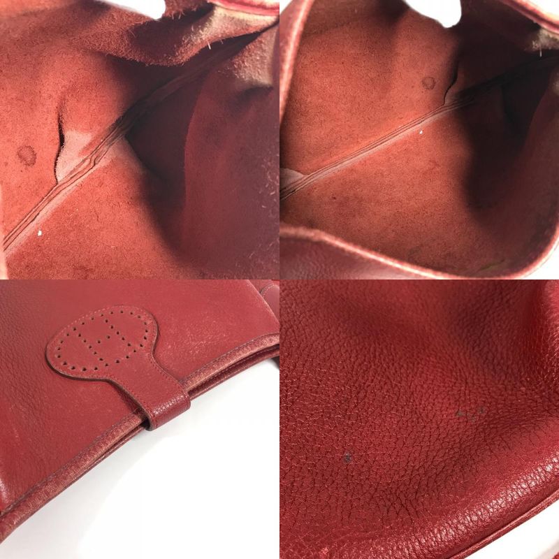 Hermes Shoulder Bag Rodeo De Rodeo De Leather Red