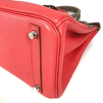 Hermes Handbag Birkin 30 Birkin 30 Taurillon Etoupe Argile Rose Jaipur Pink