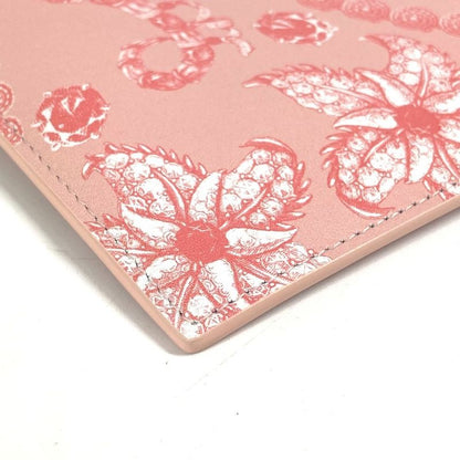 Tiffany & Co Tiffany & Co Clutch Bag Logo Leather Pink