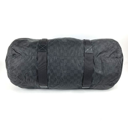 Louis Vuitton Practical Boston Bag M97058 Leather Nylon Black