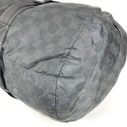 Louis Vuitton Practical Boston Bag M97058 Leather Nylon Black
