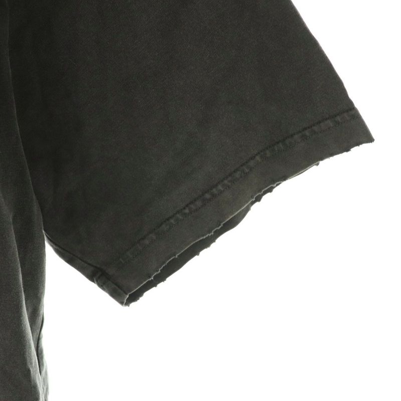 Balenciaga 24 Pierced Oversized T-shirt Short Sleeves L Gray HK - OS