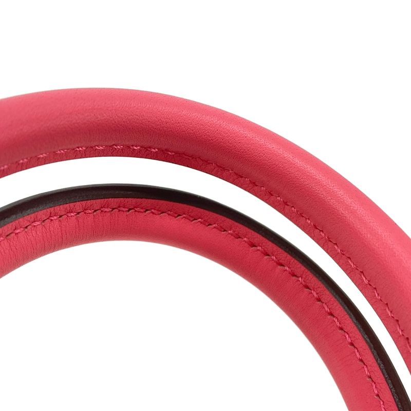 Hermes Handbag Excellent Condition Birkin 25 Rose Azalea Gold Hardware