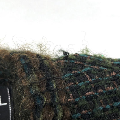 Chanel Tweed Setup Coco Mark Button No Collar 98a with Scarf Setup Skirt Suit